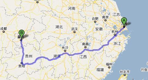 上海到重庆自驾游攻略